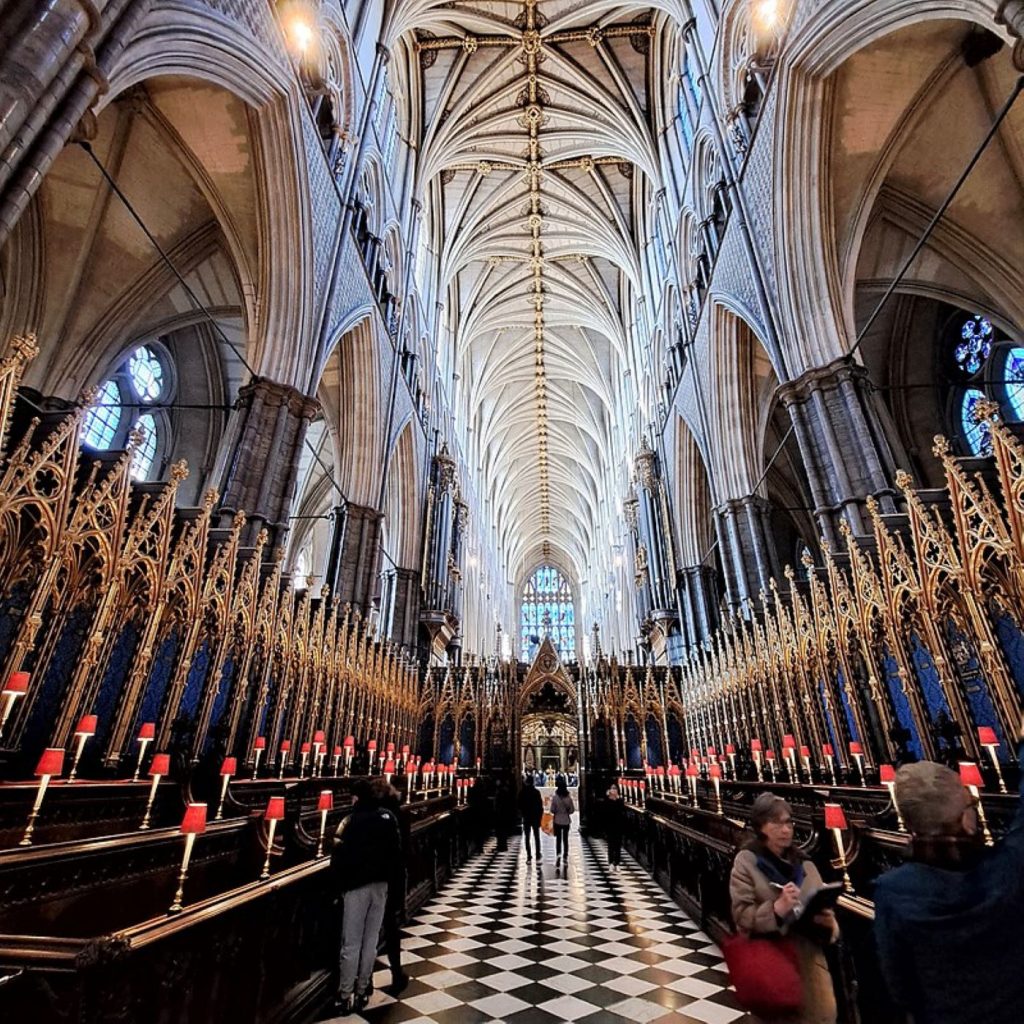 Westminster Abbey, London. Image: Wikipedia/Amanderson CC4.0/