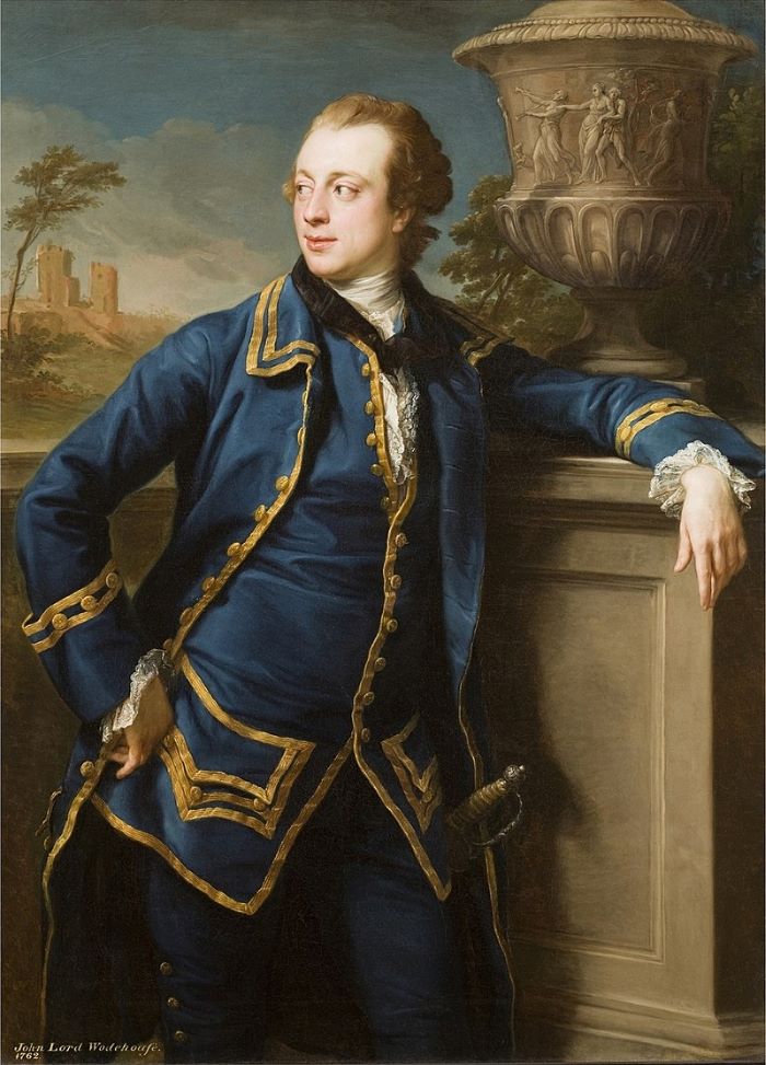 John Wodehouse, 1st Lord Wodehouse in 1760s fashion. Image: Public domain.