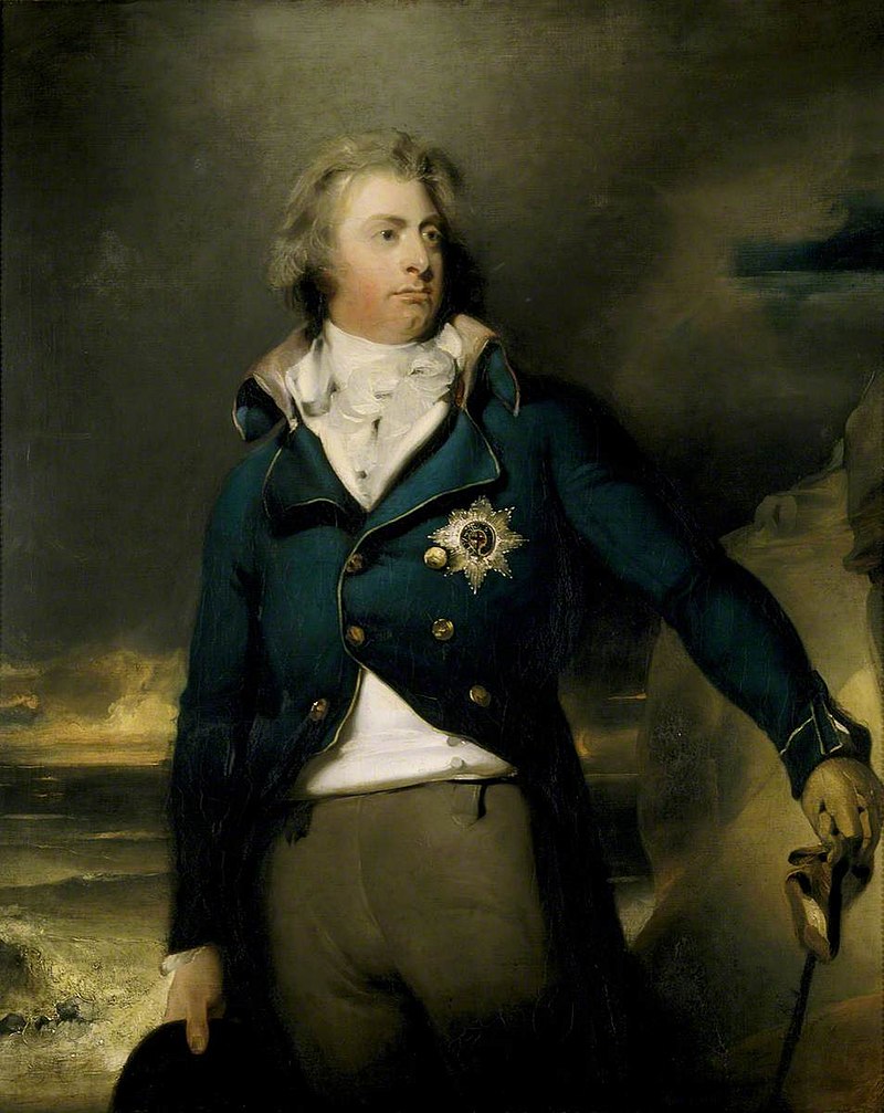 William, Duke of Clarence, later King William IV by Gainsborough. 1790s. Image: Public domain.