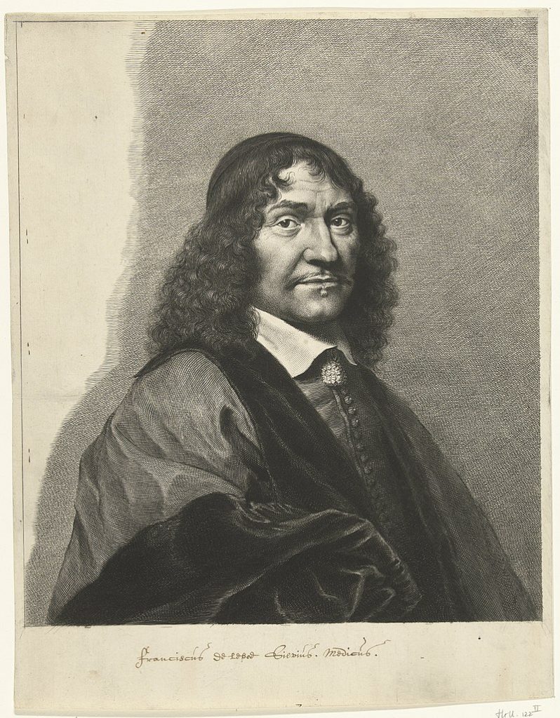 Franciscus Sylvius (1614-1672), inventor of jenever. Image: Wikipedia. Public Domain.